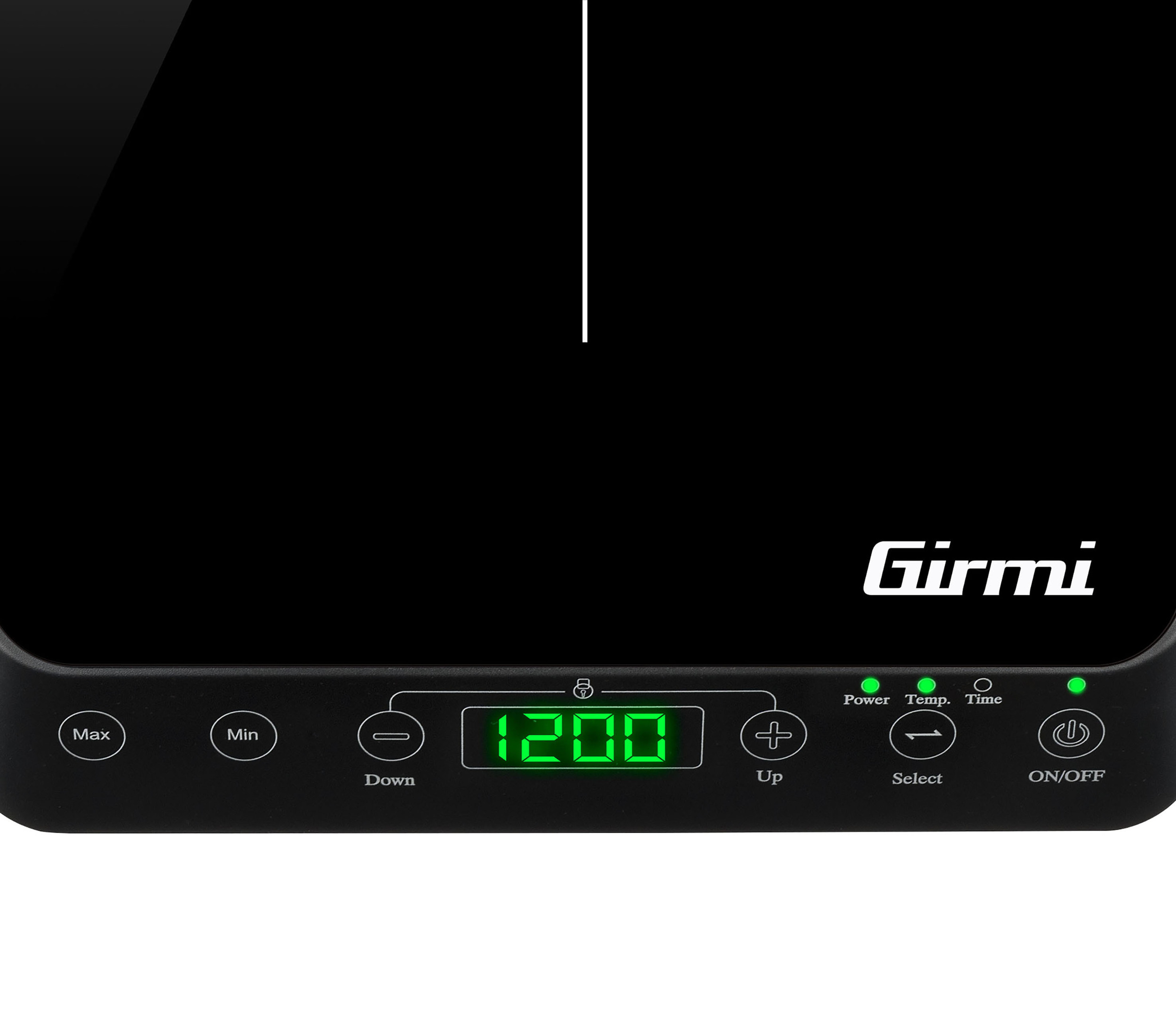 Girmi Fornello elettrico a Induzione 2 Fuochi 200W + 1500W Timer