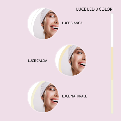 Espejo para maquillarse BE03 9 - Girmi