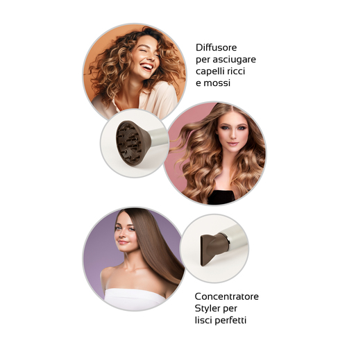 Secador de Pelo Profesional con Motor Brushless PH93 9 - Girmi