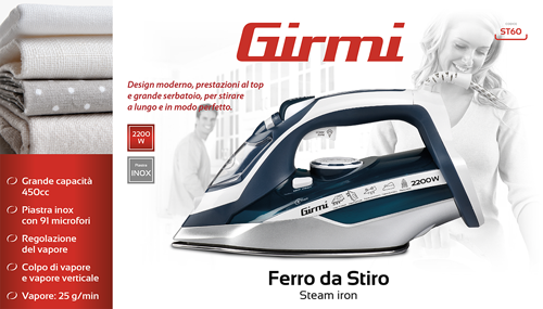 Ferro da Stiro ST60 7 - Girmi