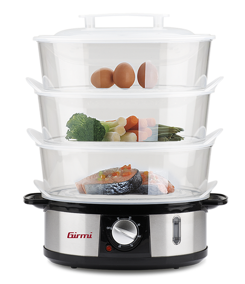 La cottura al vapore, consigli per una cucina sana